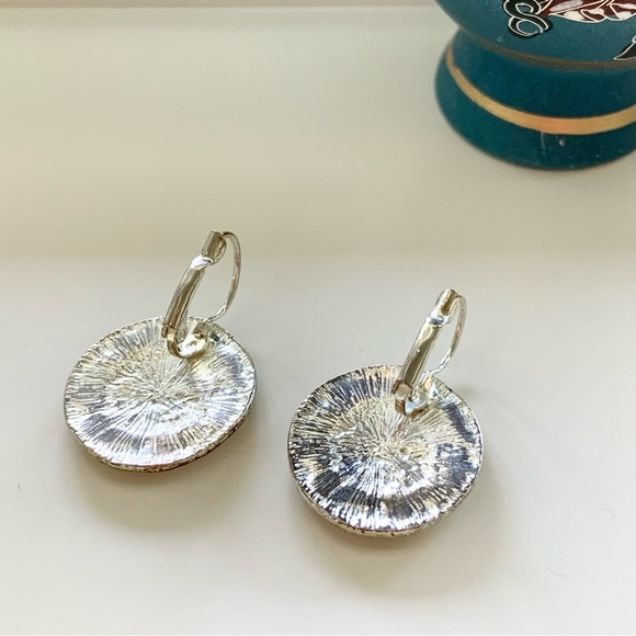 Vintage Greek sunshine earrings - Picture 4 of 7